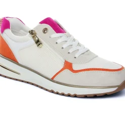 Baskets Mode Marco Tozzi 23754 White Pink