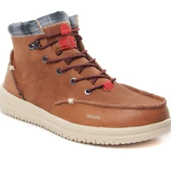 Chaussures Montantes Hey Dude Bradley Classic Cognac