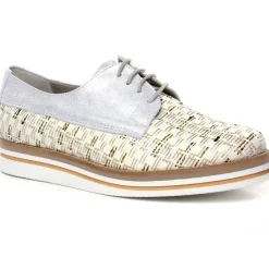 Derbys Compensées Dorking Romy D7852 Argent