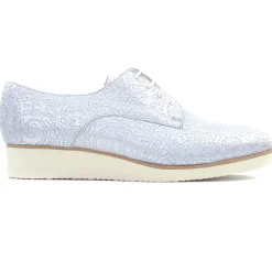 Derbys Compensées Scarlatine 22000 Ba Blanc