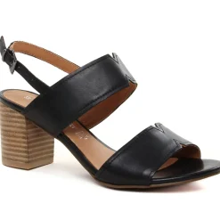 Nu-Pieds Talon Marco Tozzi 28301 Black Antic