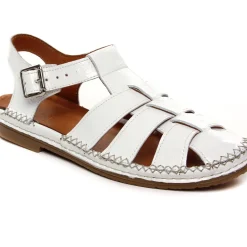 Sandales Coco Et Abricot Magescq Blanc