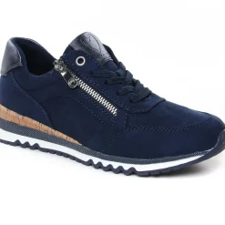 Tennis Et Baskets Mode Marco Tozzi 23781 Navy Comb