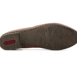 Ballerines Confort Rieker 51994-24 Brown