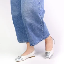 Ballerines Emilie Karston Claris Argent