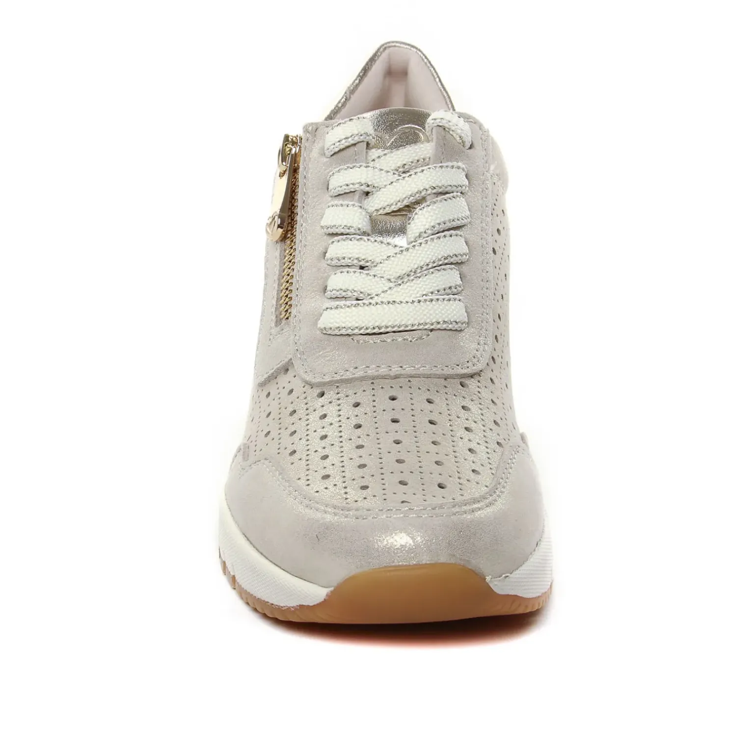 Baskets Compensees Marco Tozzi 23501 Platinum Comb