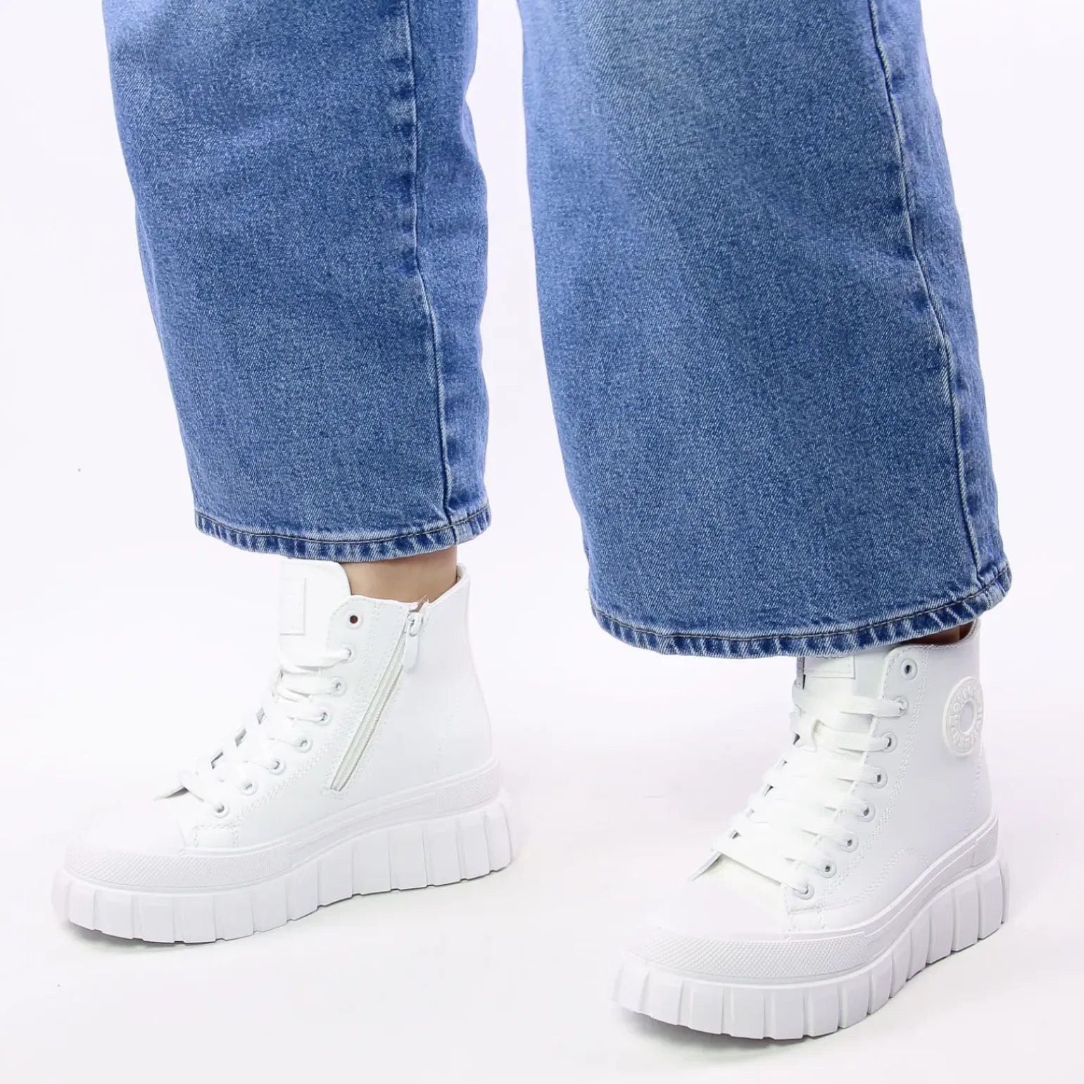 Baskets Compensees Refresh 172359 White