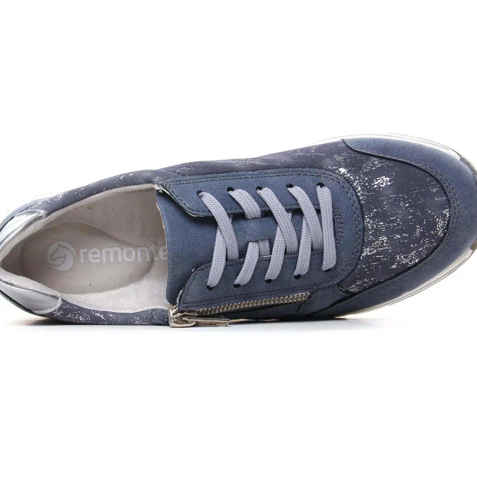 Baskets Compensees Remonte R6700-13 Lightblue