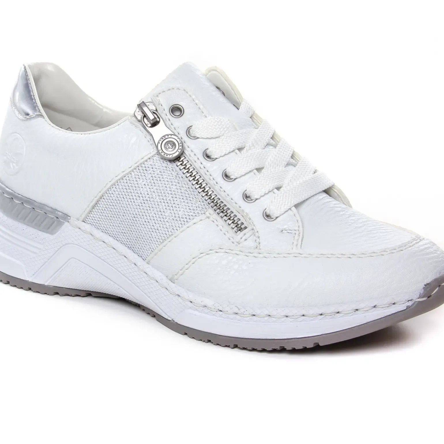 Baskets Compensees Rieker N4322-80 White