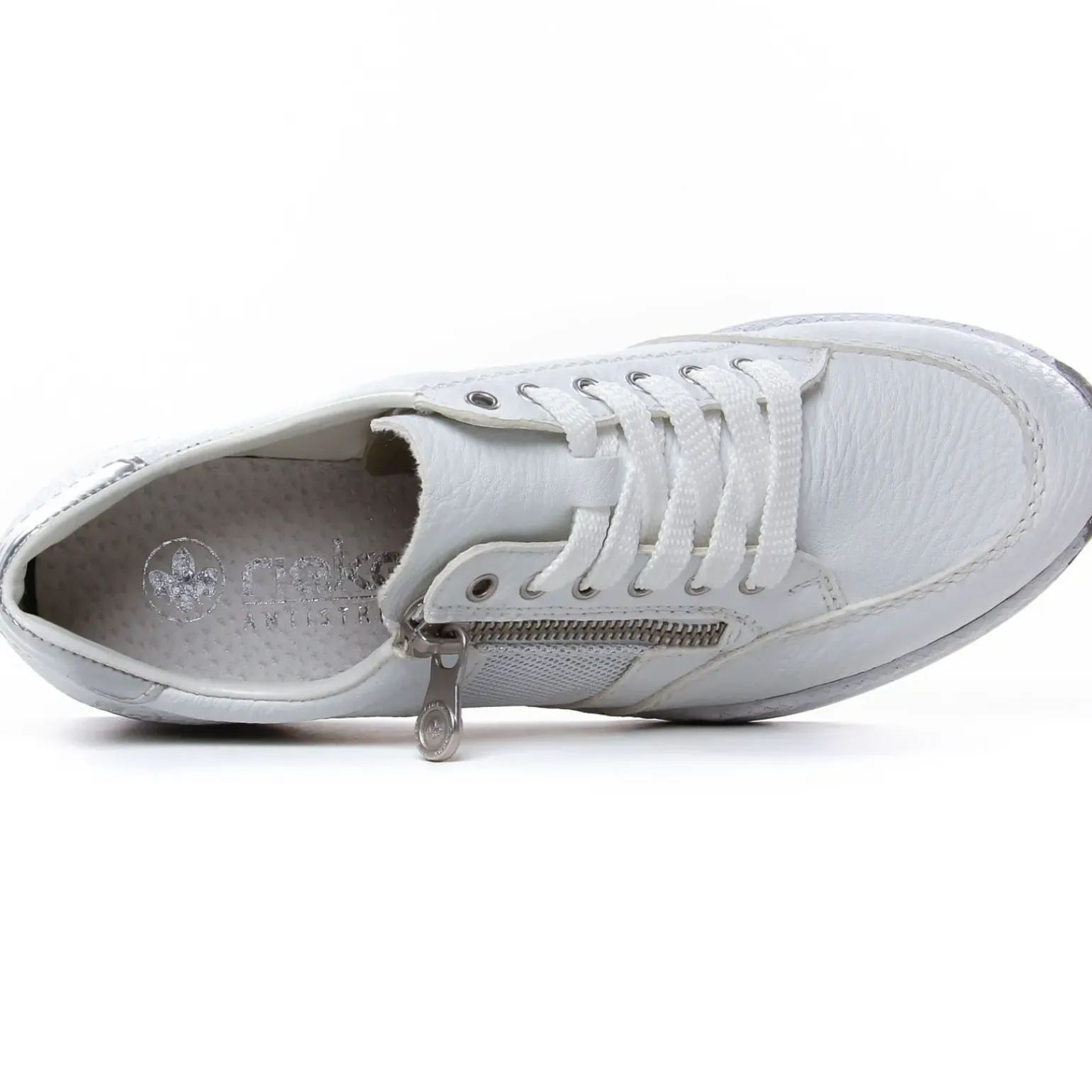 Baskets Compensees Rieker N4322-80 White