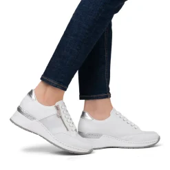 Baskets Compensees Rieker N4322-80 White