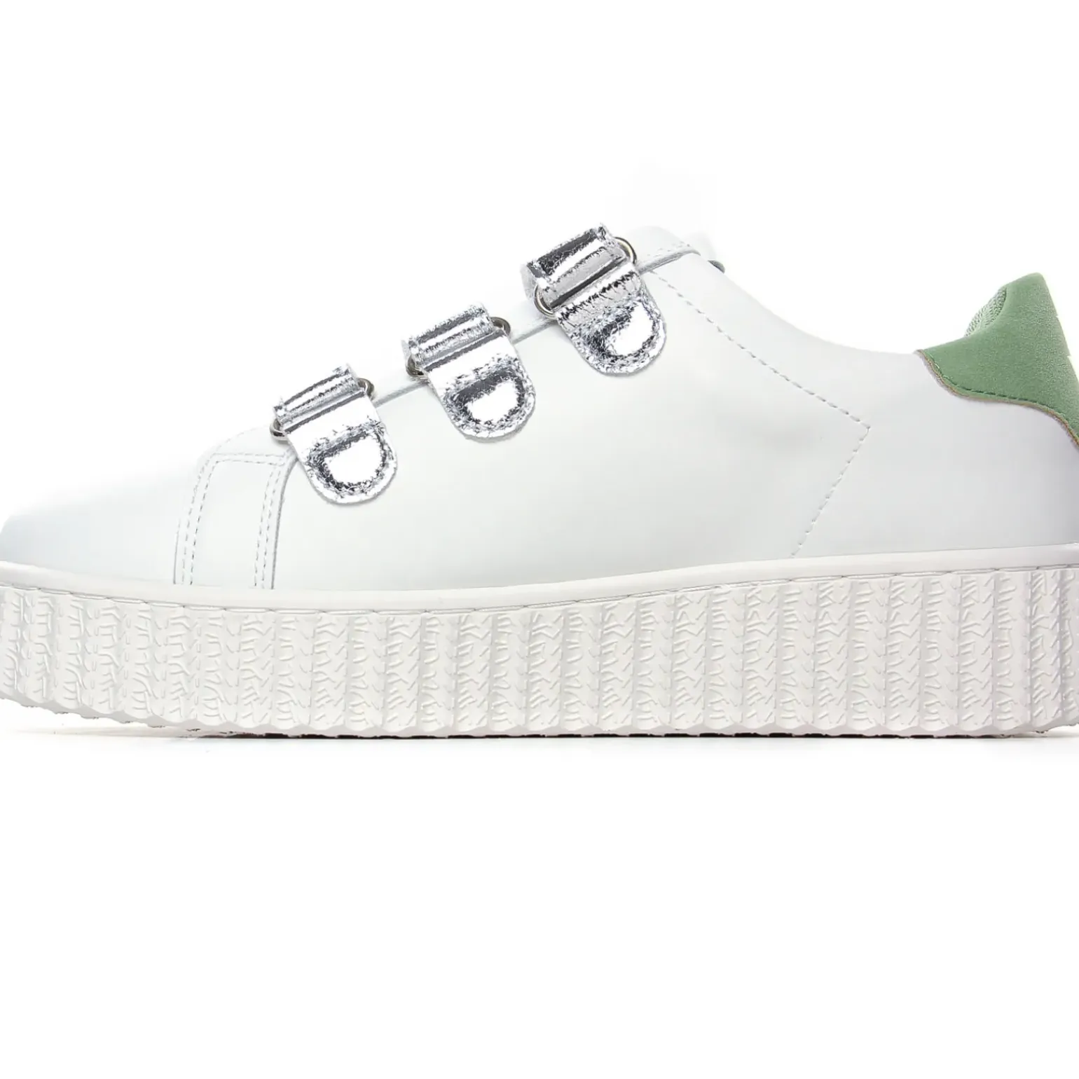Baskets Compensees Vanessa Wu Bonnie Vert Amande
