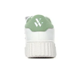 Baskets Compensees Vanessa Wu Bonnie Vert Amande
