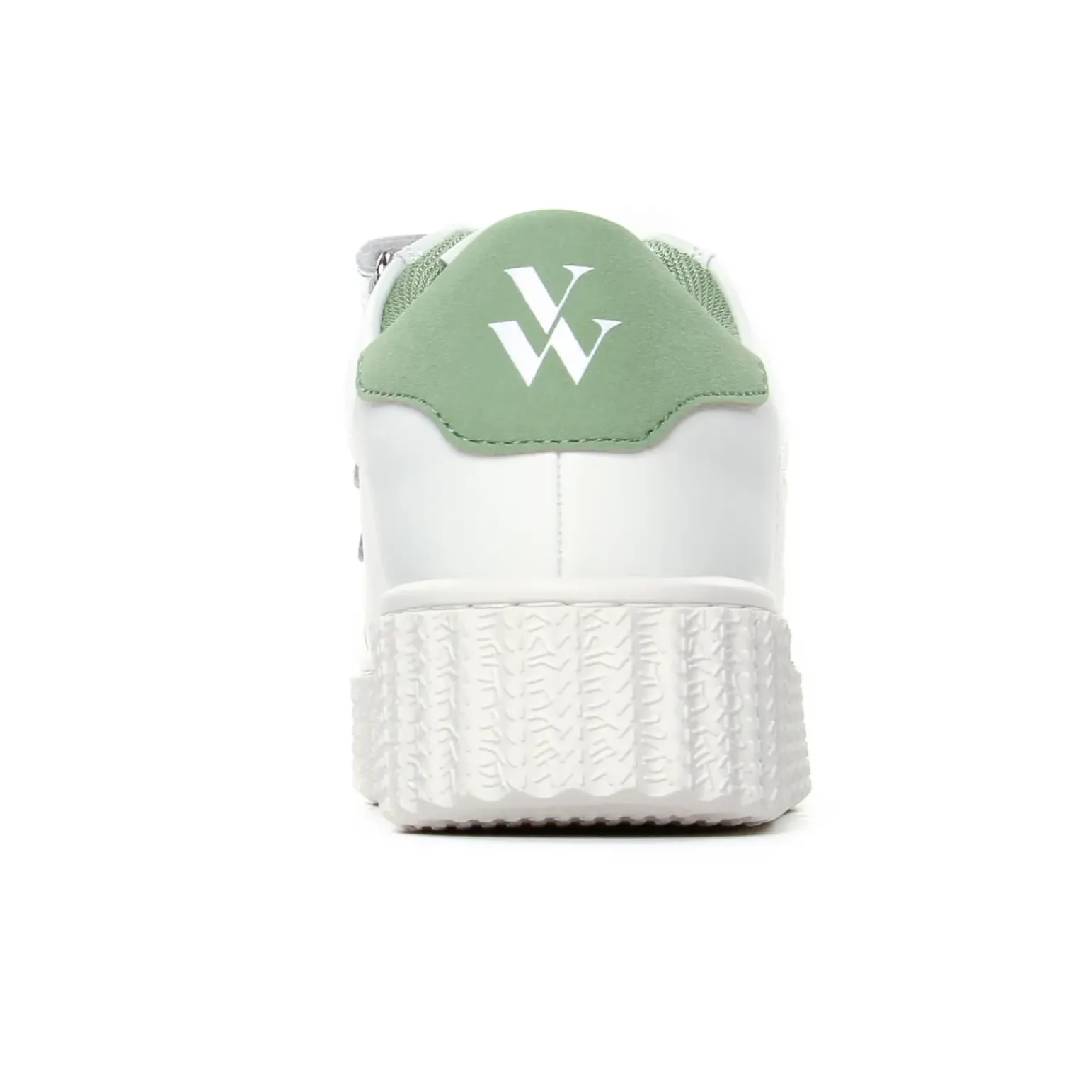 Baskets Compensees Vanessa Wu Bonnie Vert Amande