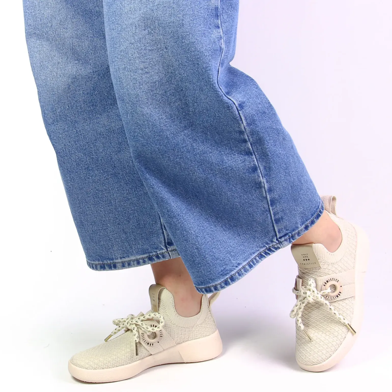 Baskets Mode Armistice Volt One Dove Gold