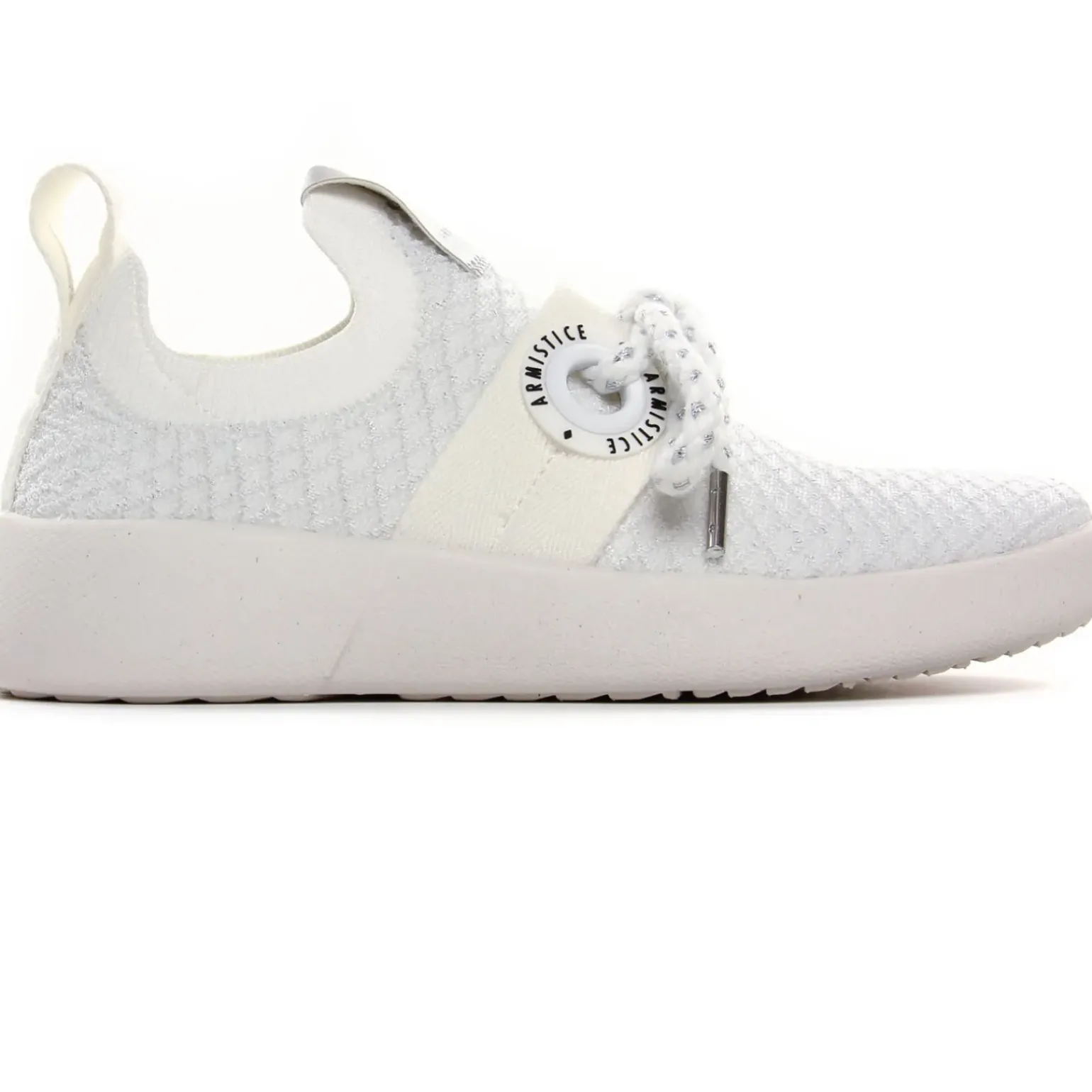 Baskets Mode Armistice Volt One White Silver