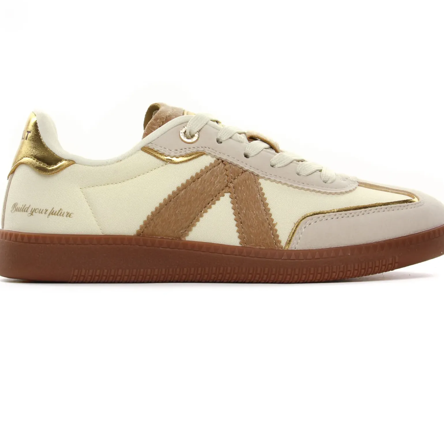 Baskets Mode Asfvlt Elite Tan Beige