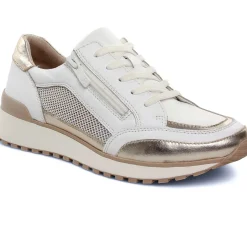 Baskets Mode Caprice 23701 White Light Gold