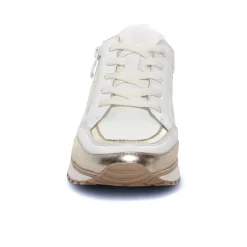 Baskets Mode Caprice 23701 White Light Gold