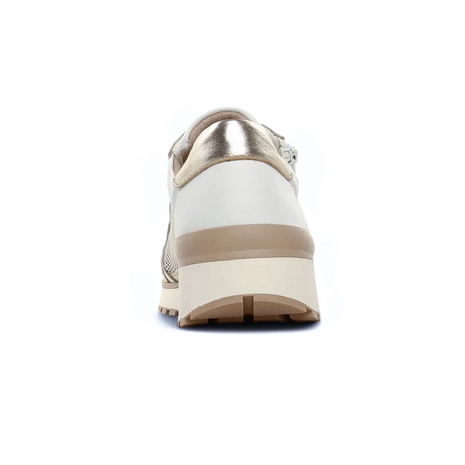 Baskets Mode Caprice 23701 White Light Gold