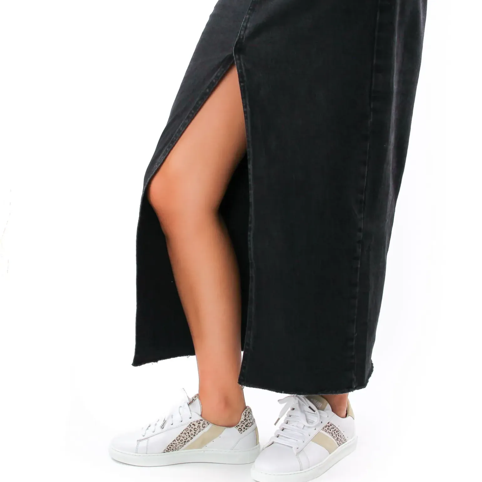 Baskets Mode Caval Bassla F Blanc Leopard