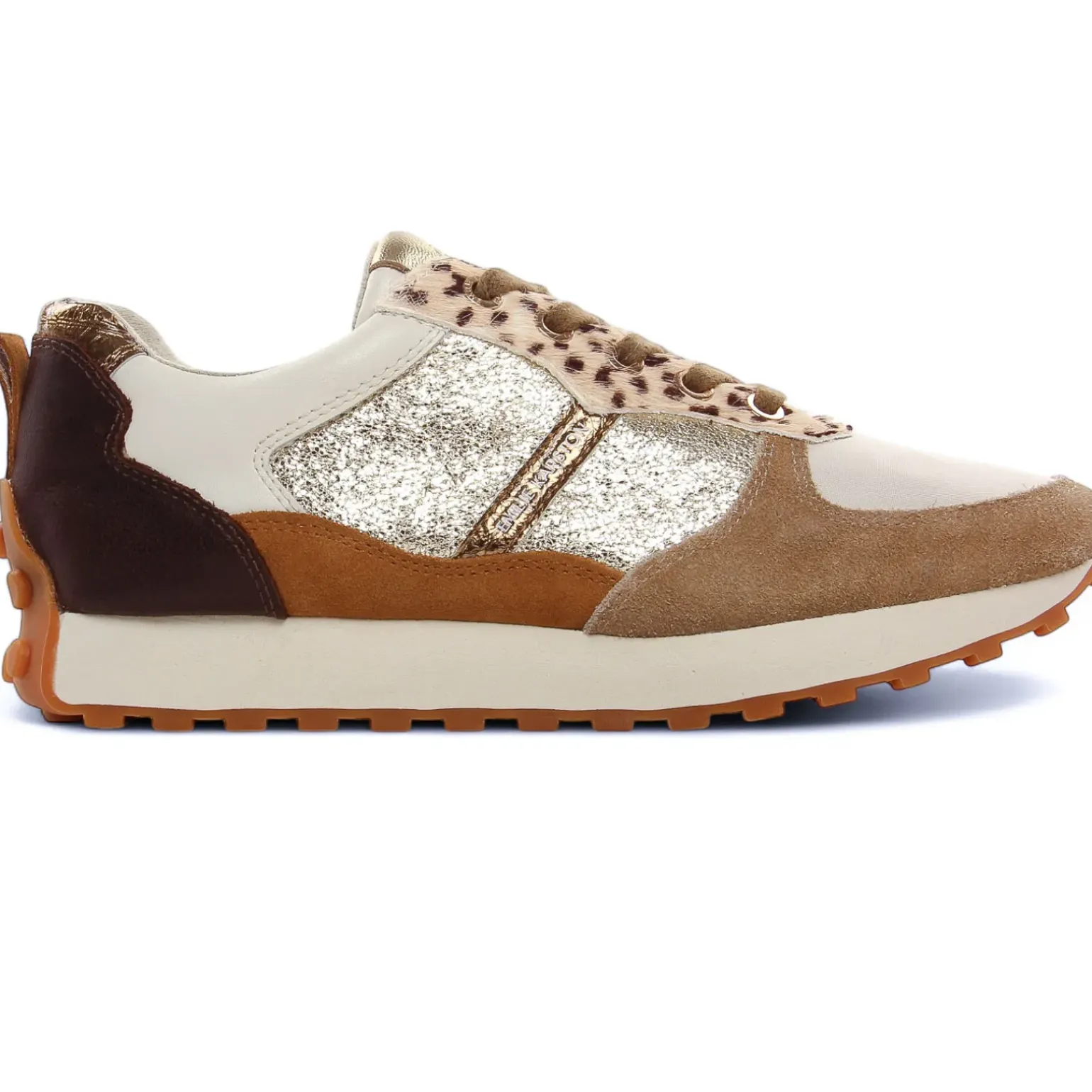 Baskets Mode Emilie Karston Collins Leopard