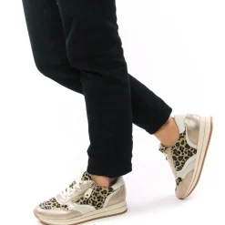 Baskets Mode Jana 23774 Leopard