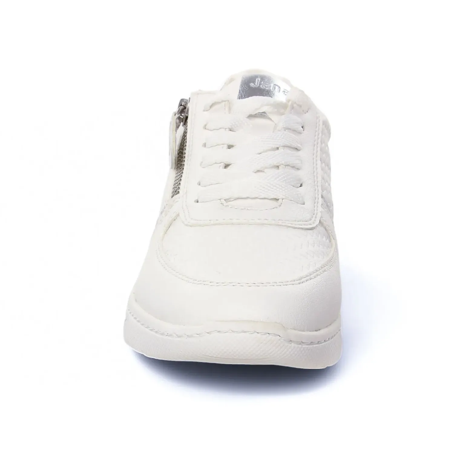 Baskets Mode Jana 23776 White Silver