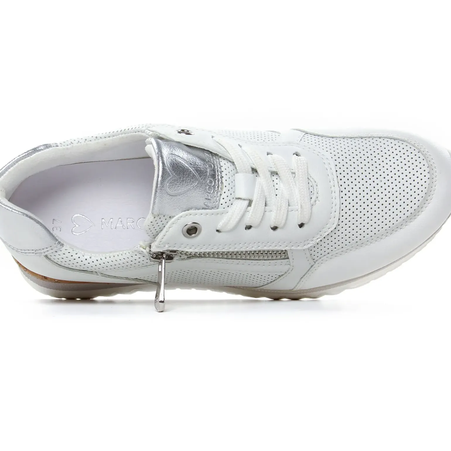 Baskets Mode Marco Tozzi 23782 White Comb