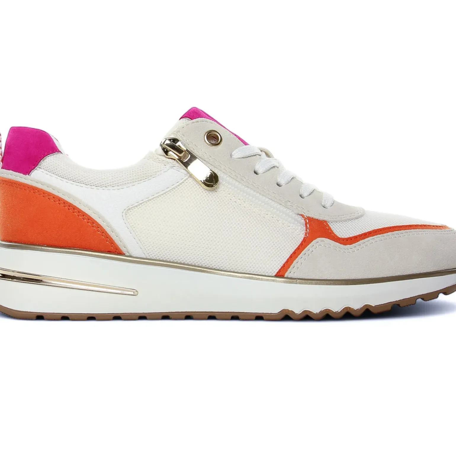 Baskets Mode Marco Tozzi 23754 White Pink
