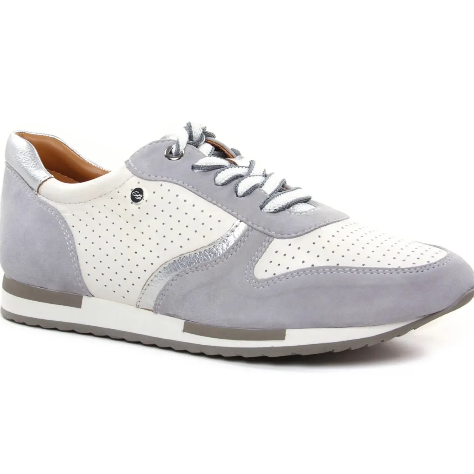 Baskets Mode Regarde Le Ciel Evely-04 Gris