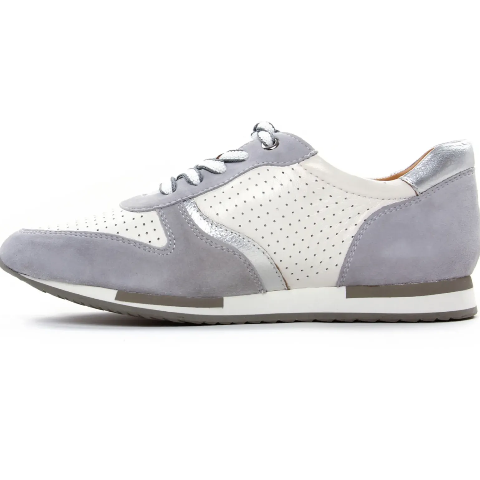 Baskets Mode Regarde Le Ciel Evely-04 Gris