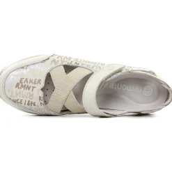 Baskets Mode Remonte D1G05-80 Offwhite Silver