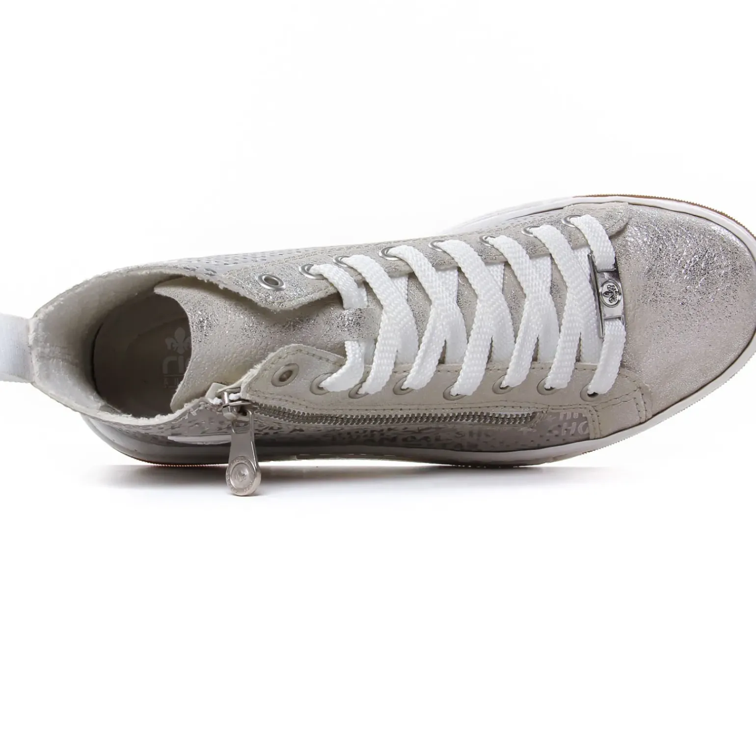 Baskets Mode Rieker N3945-40 Imp Silver