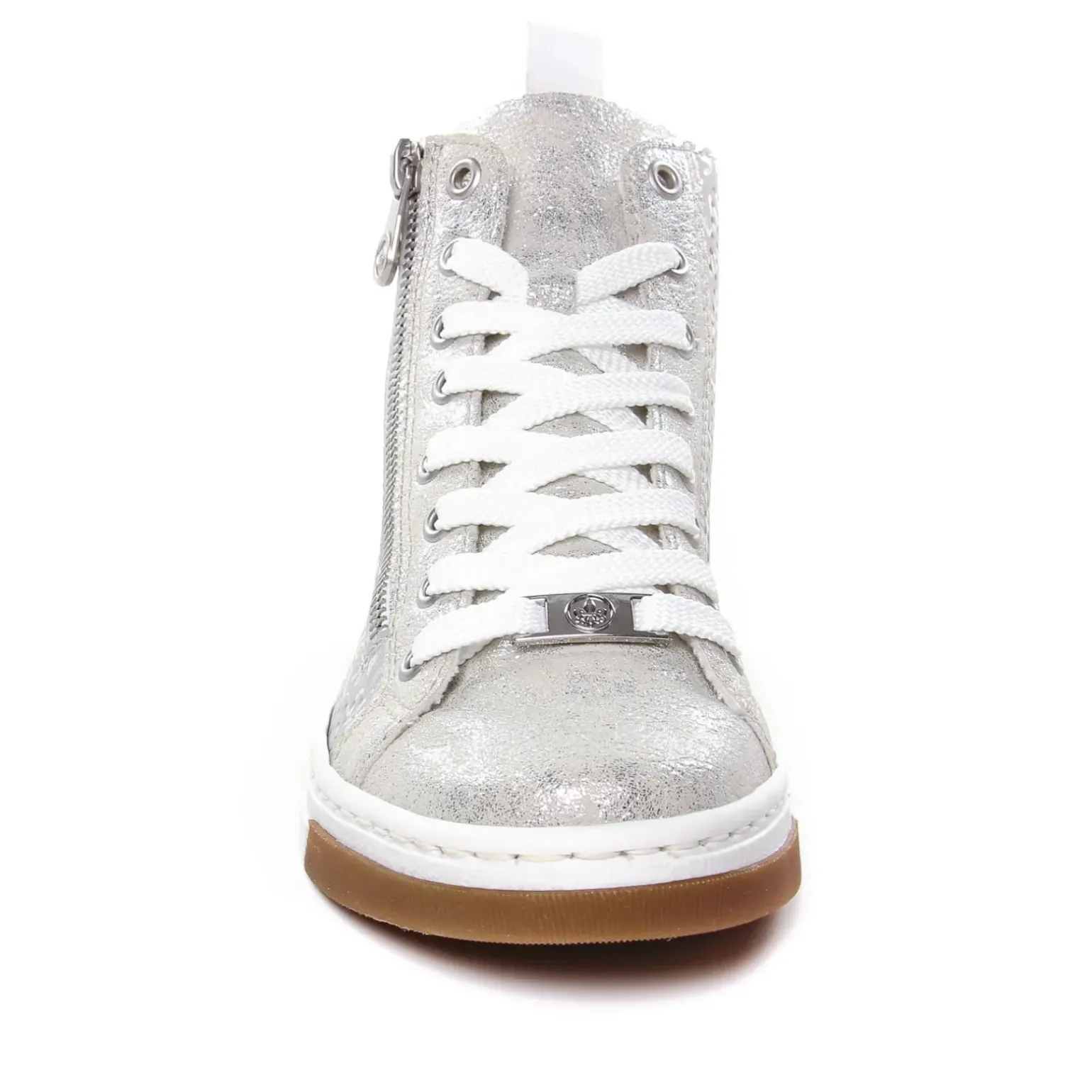 Baskets Mode Rieker N3945-40 Imp Silver