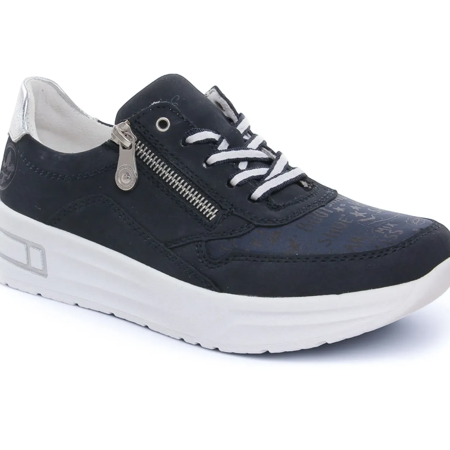Baskets Mode Rieker N8114-14 Navy