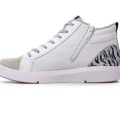 Baskets Mode Rieker 41908-80 Weiss Black