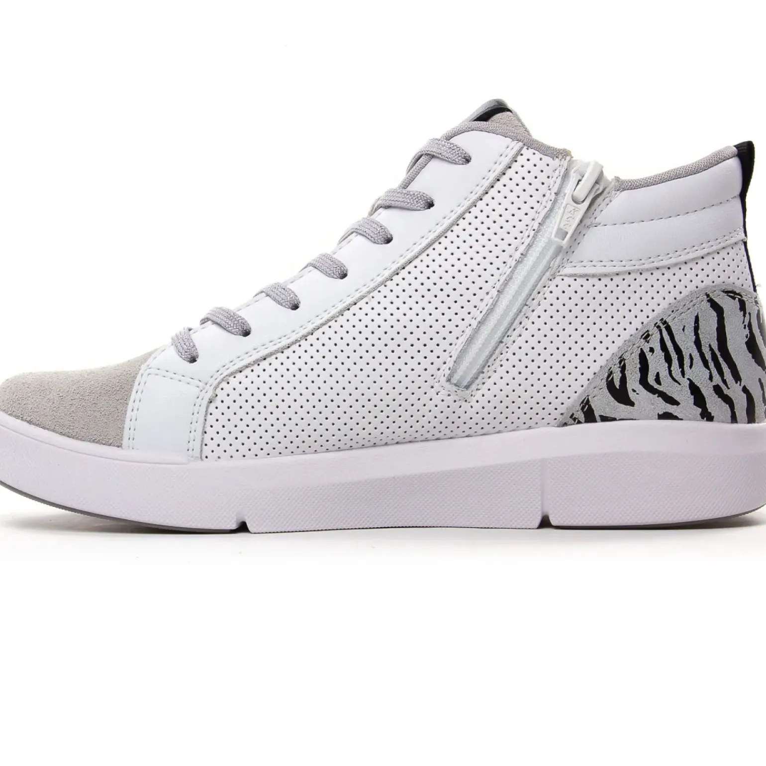 Baskets Mode Rieker 41908-80 Weiss Black