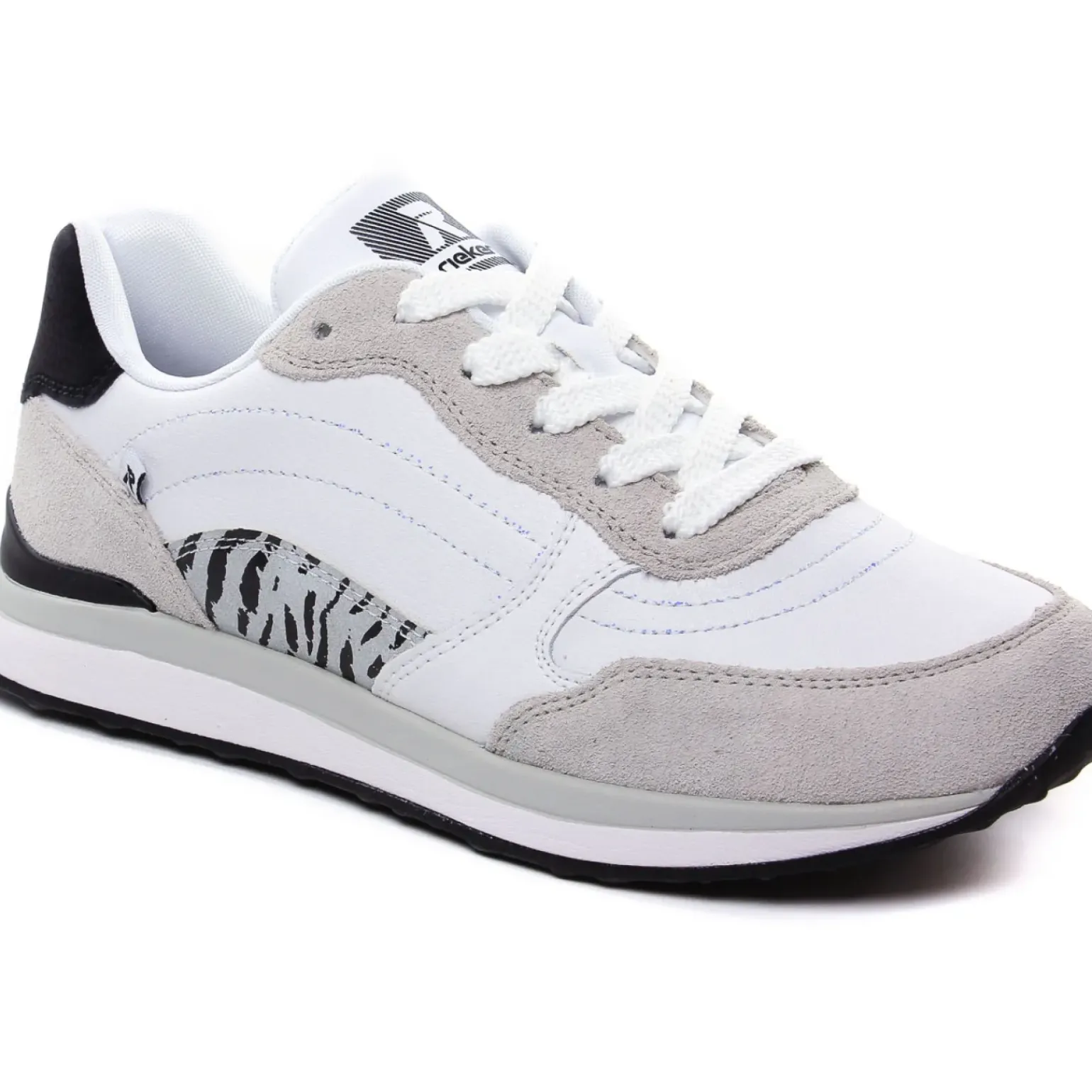 Baskets Mode Rieker 42506-80 Weiss Foret