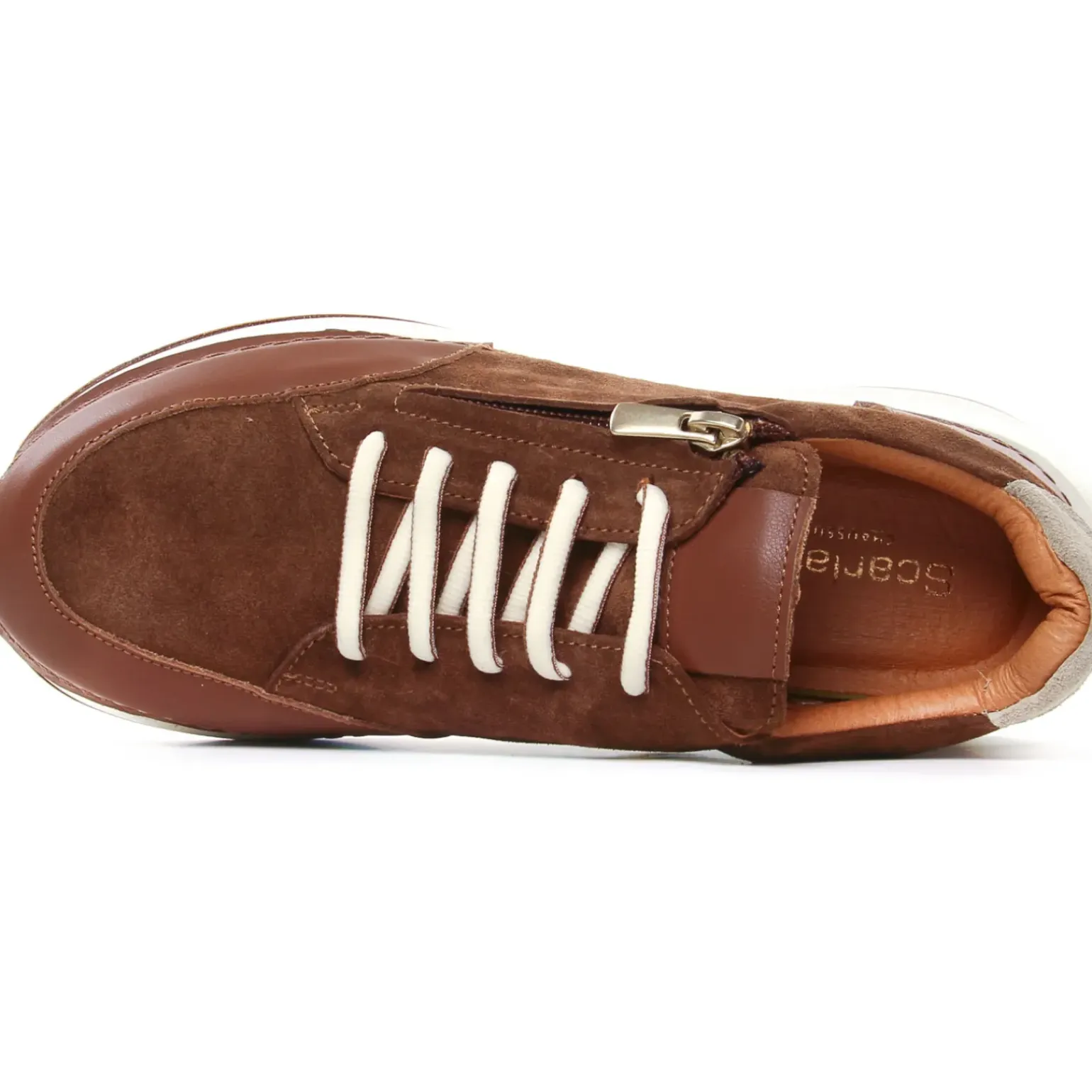 Baskets Mode Scarlatine Bonicare Cuir