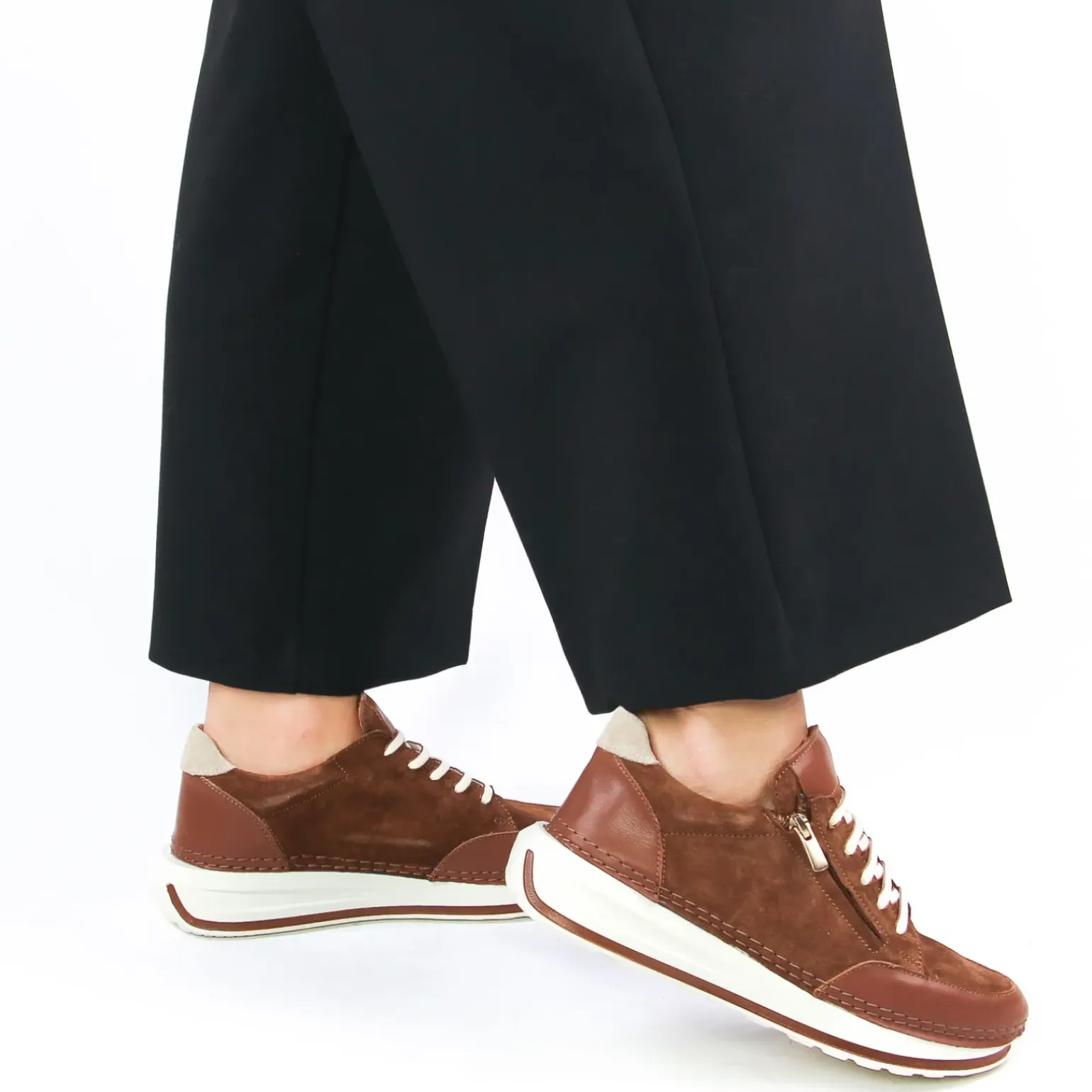 Baskets Mode Scarlatine Bonicare Cuir