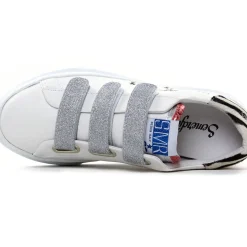 Baskets Mode Semerdjian Barry 6715 Blanc Zebre