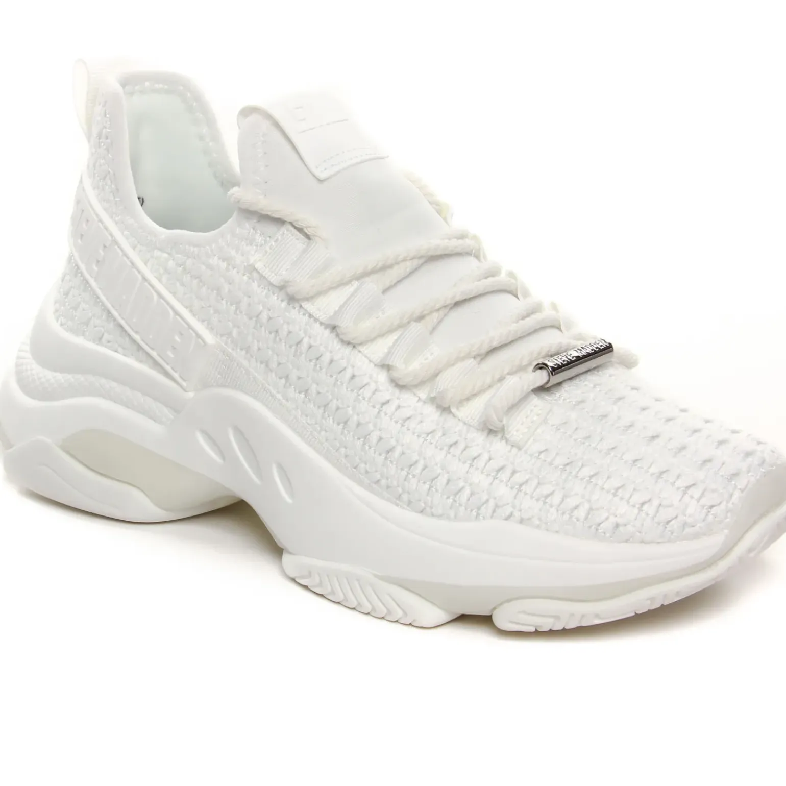 Baskets Mode Steve Madden Mileage White White