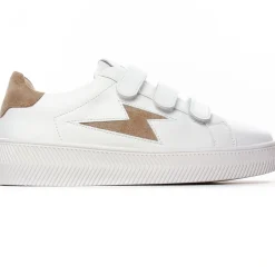 Baskets Mode Vanessa Wu Camélia Bk2658 Beige