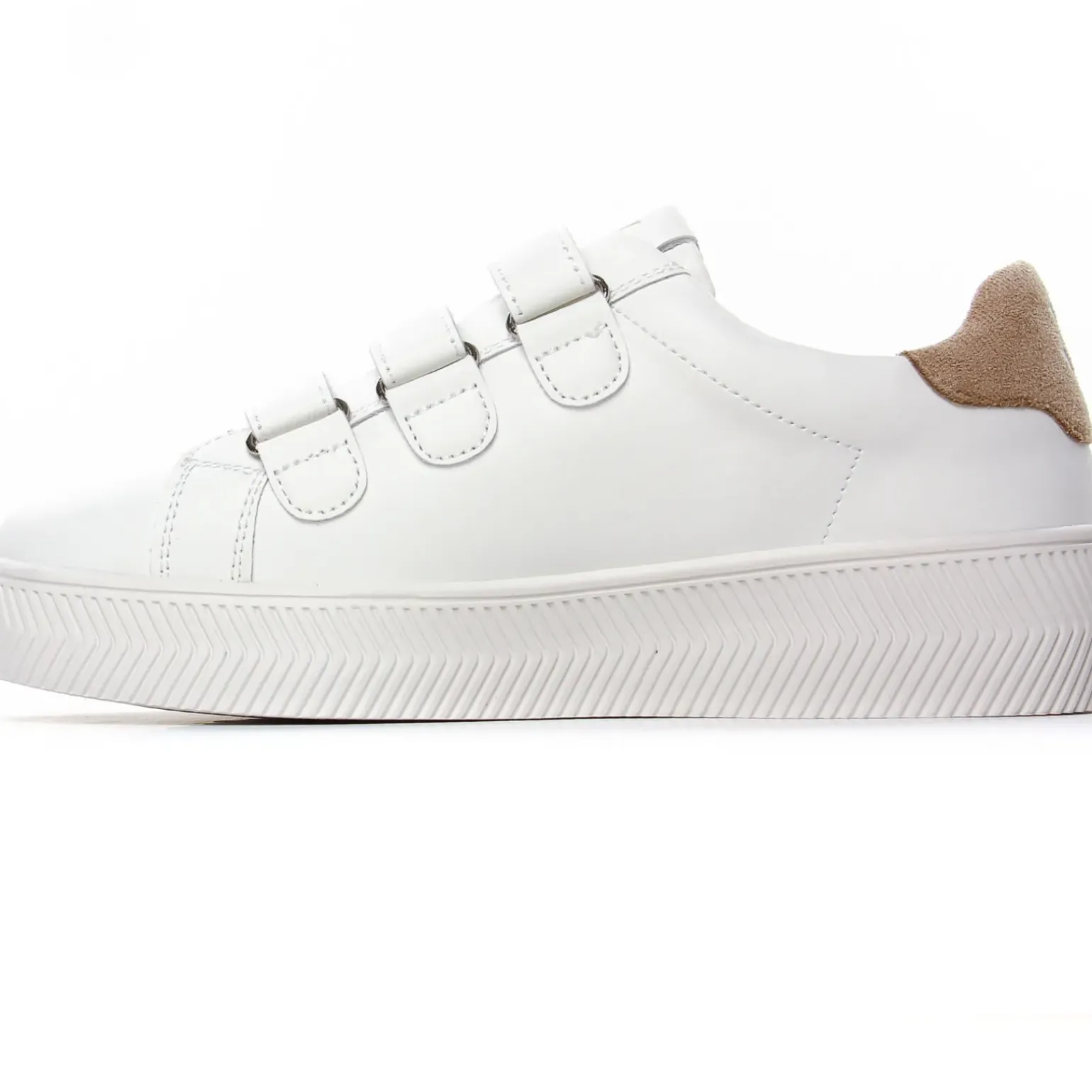 Baskets Mode Vanessa Wu Camélia Bk2658 Beige