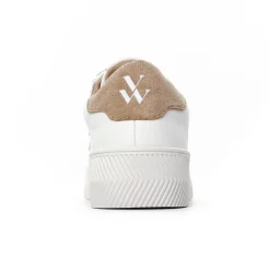 Baskets Mode Vanessa Wu Camélia Bk2658 Beige