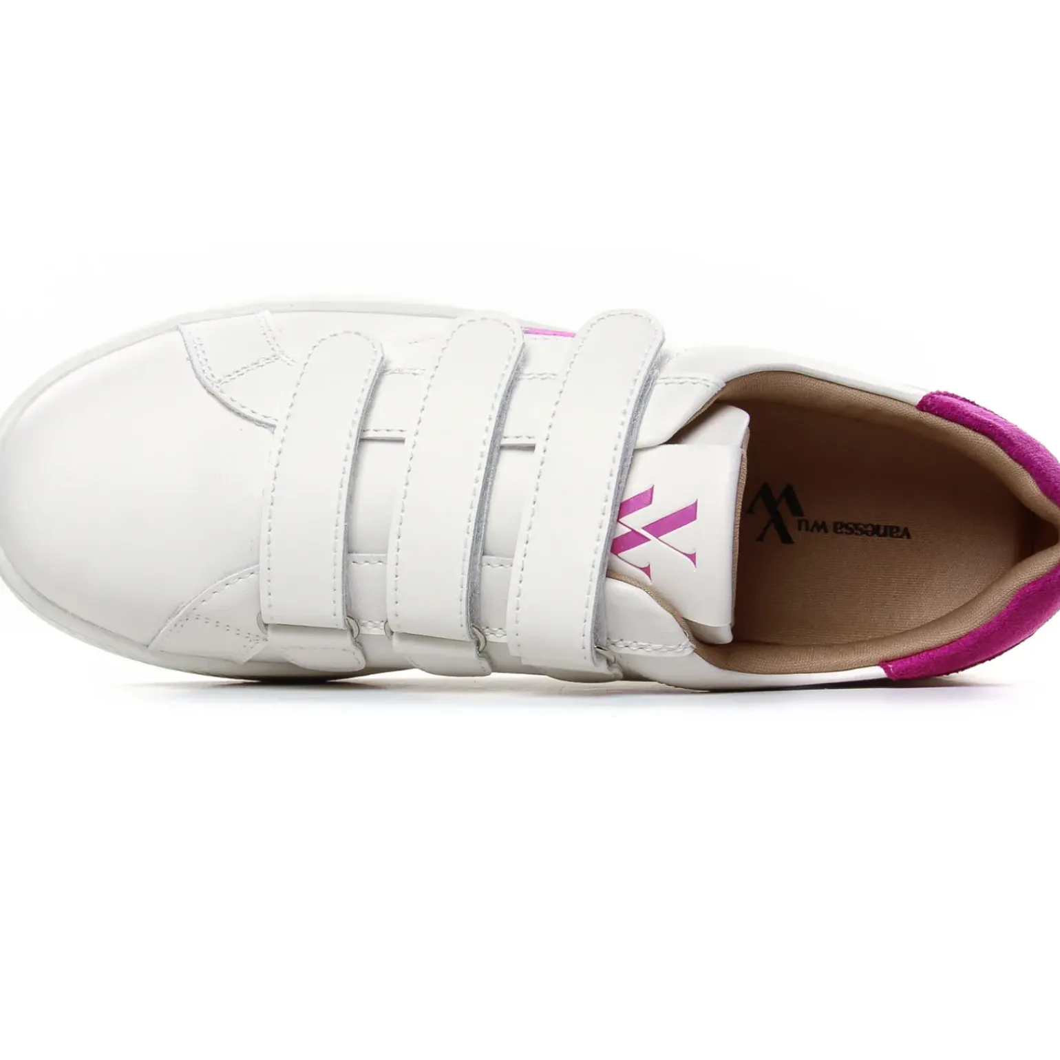 Baskets Mode Vanessa Wu Camélia Bk2658 Fushia