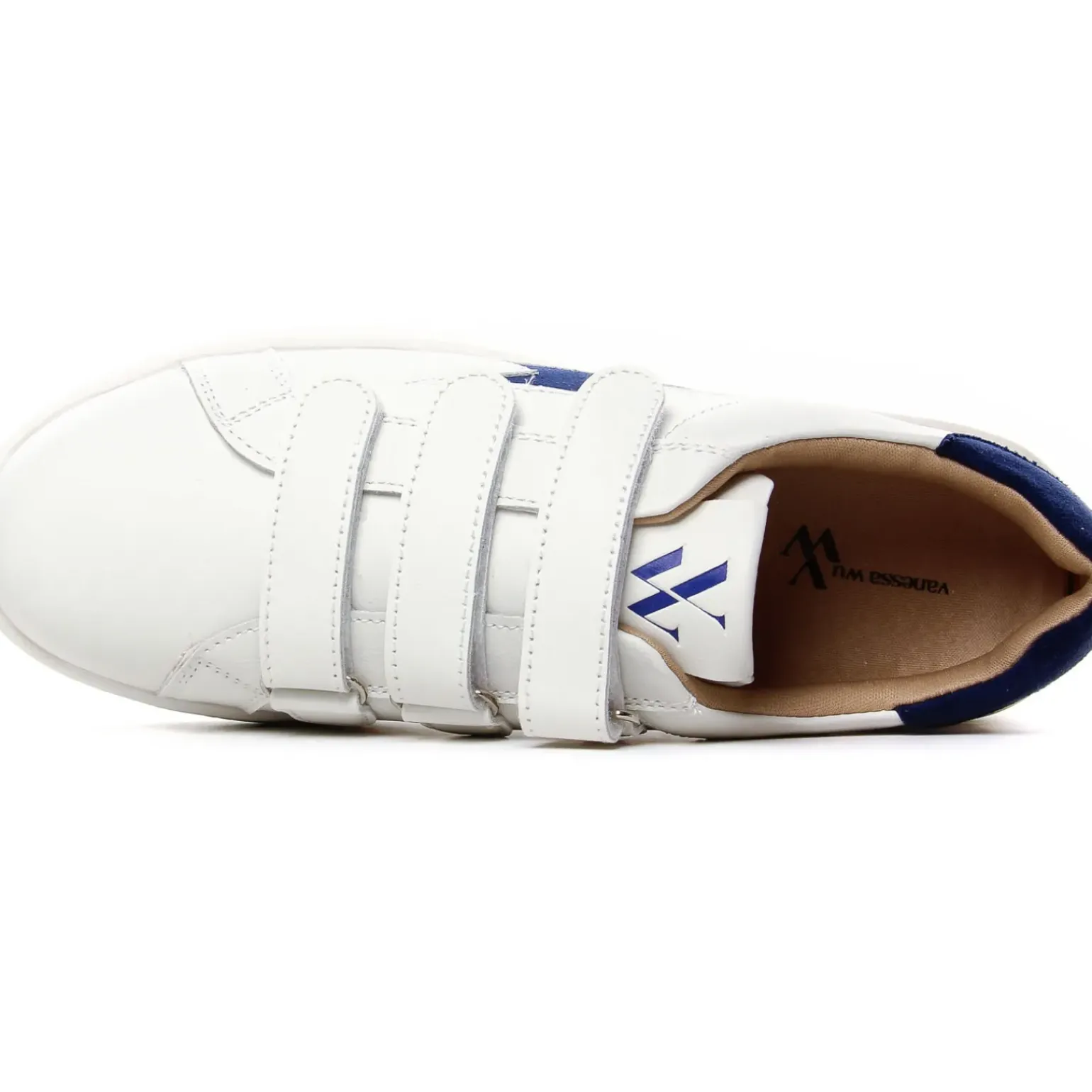 Baskets Mode Vanessa Wu Camélia Bk2658 Marine