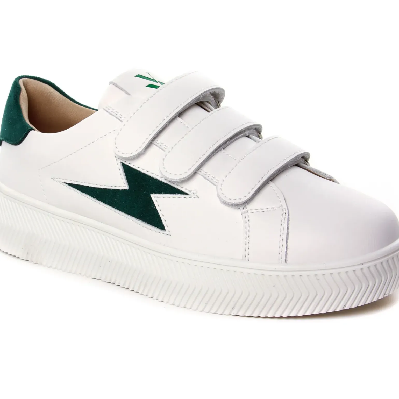 Baskets Mode Vanessa Wu Camélia Bk2658 Vert