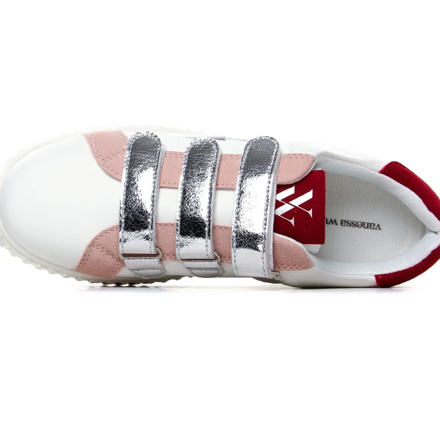 Baskets Mode Vanessa Wu Louie Bk2752 Argent